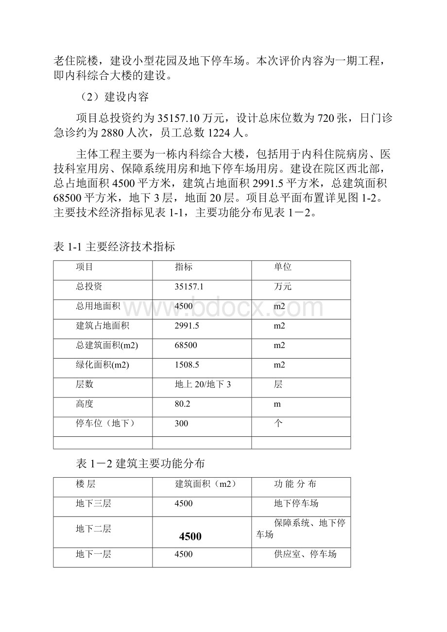 人民医院内科综合大楼建设项目可行性策划书.docx_第2页