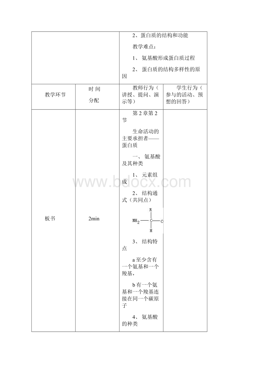 蛋白质教案详案.docx_第2页