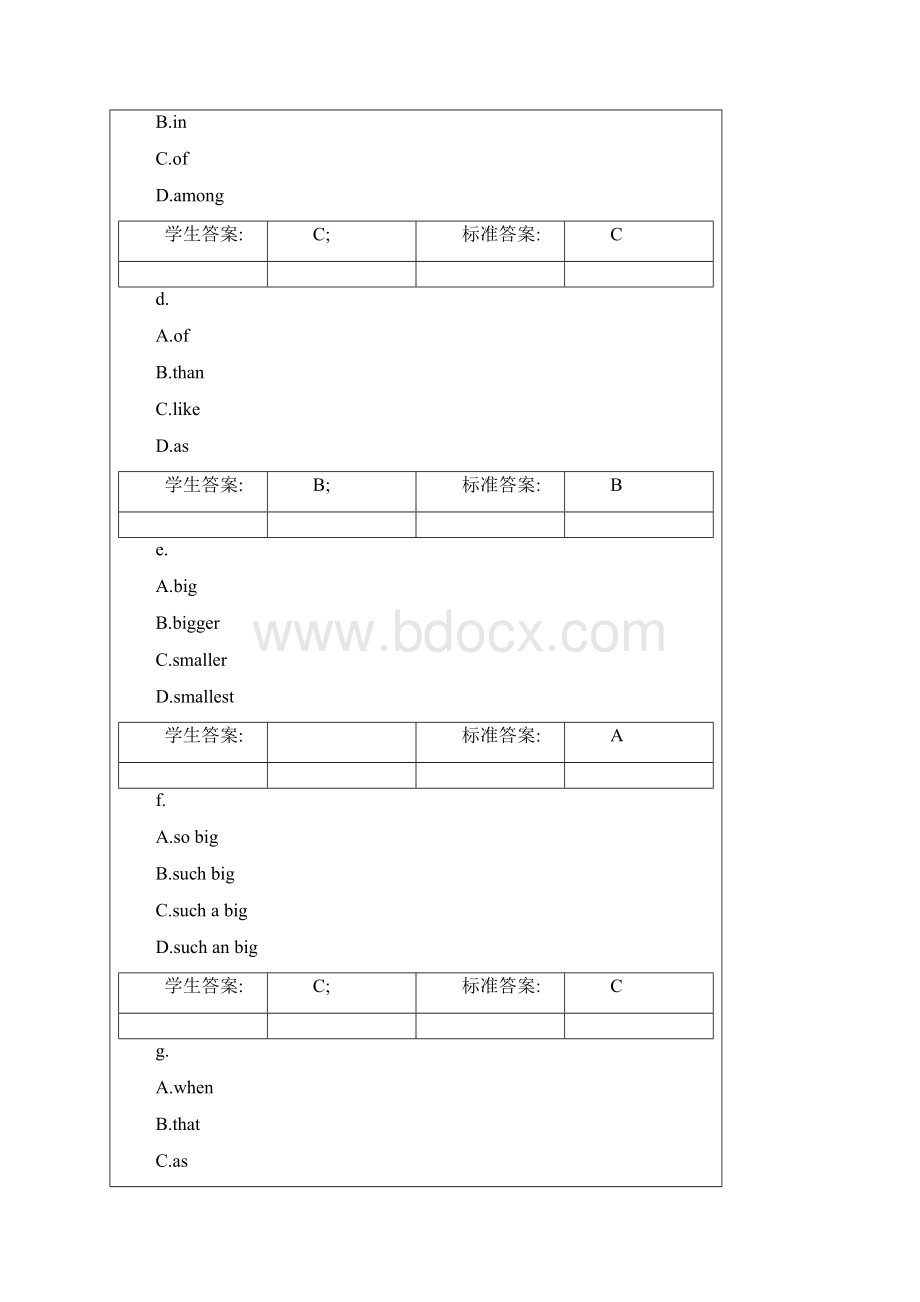 北京邮电大学网络学校英语三阶段作业.docx_第2页