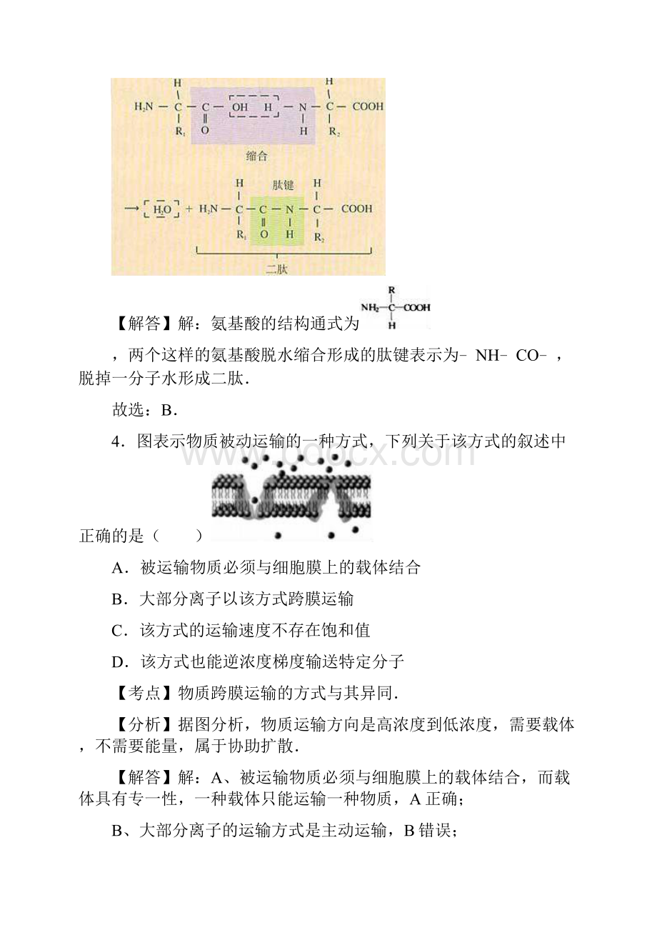 上海生物等级考解析版.docx_第3页