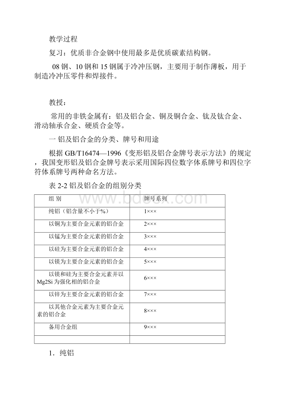 金属加工与实训教案教案.docx_第2页