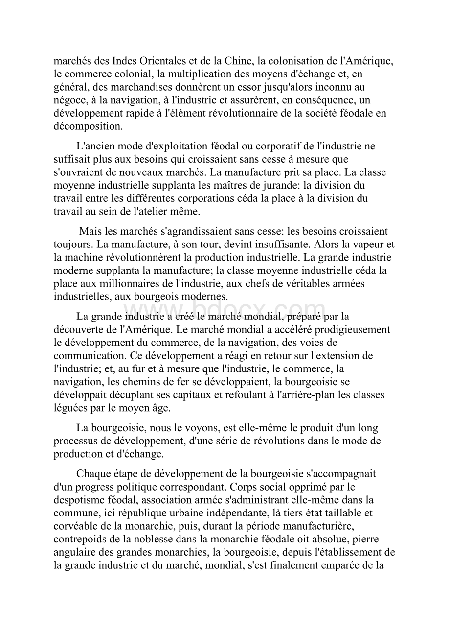 lqbjxu共产主义宣言 法语版le manifeste du Parti communiste.docx_第3页