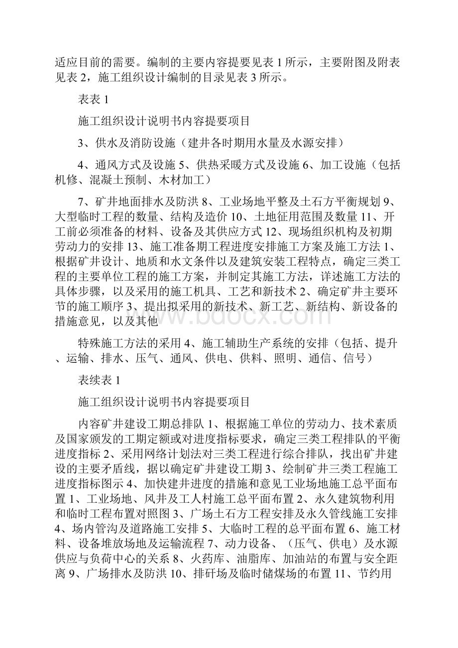 煤矿施工组织设计设计投标方案范文书.docx_第2页