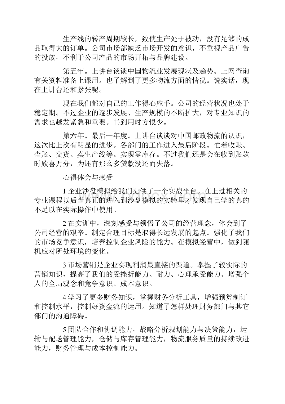 企业运营沙盘个人总结.docx_第3页