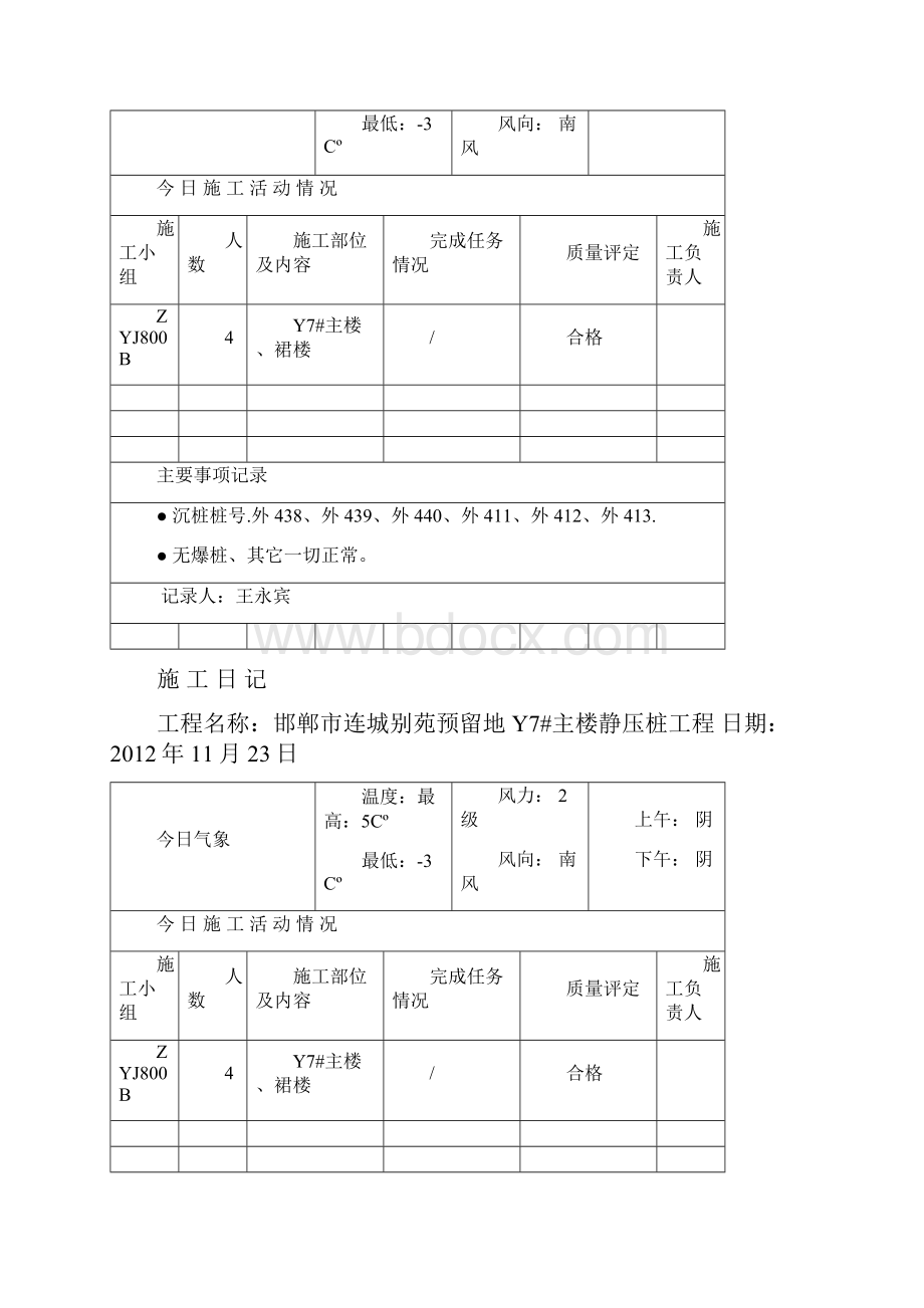 静压桩7#楼施工日记1.docx_第2页