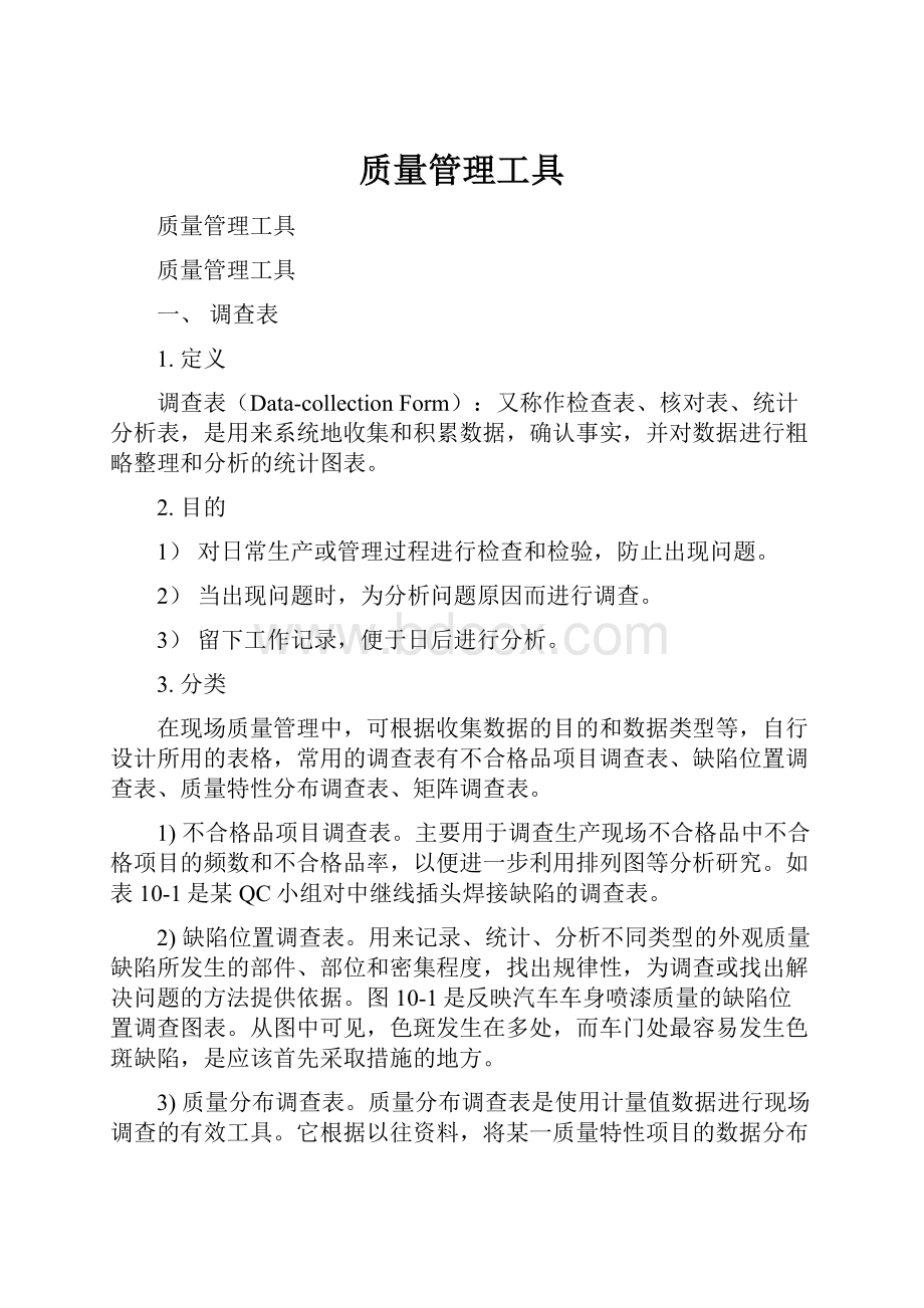 质量管理工具.docx_第1页