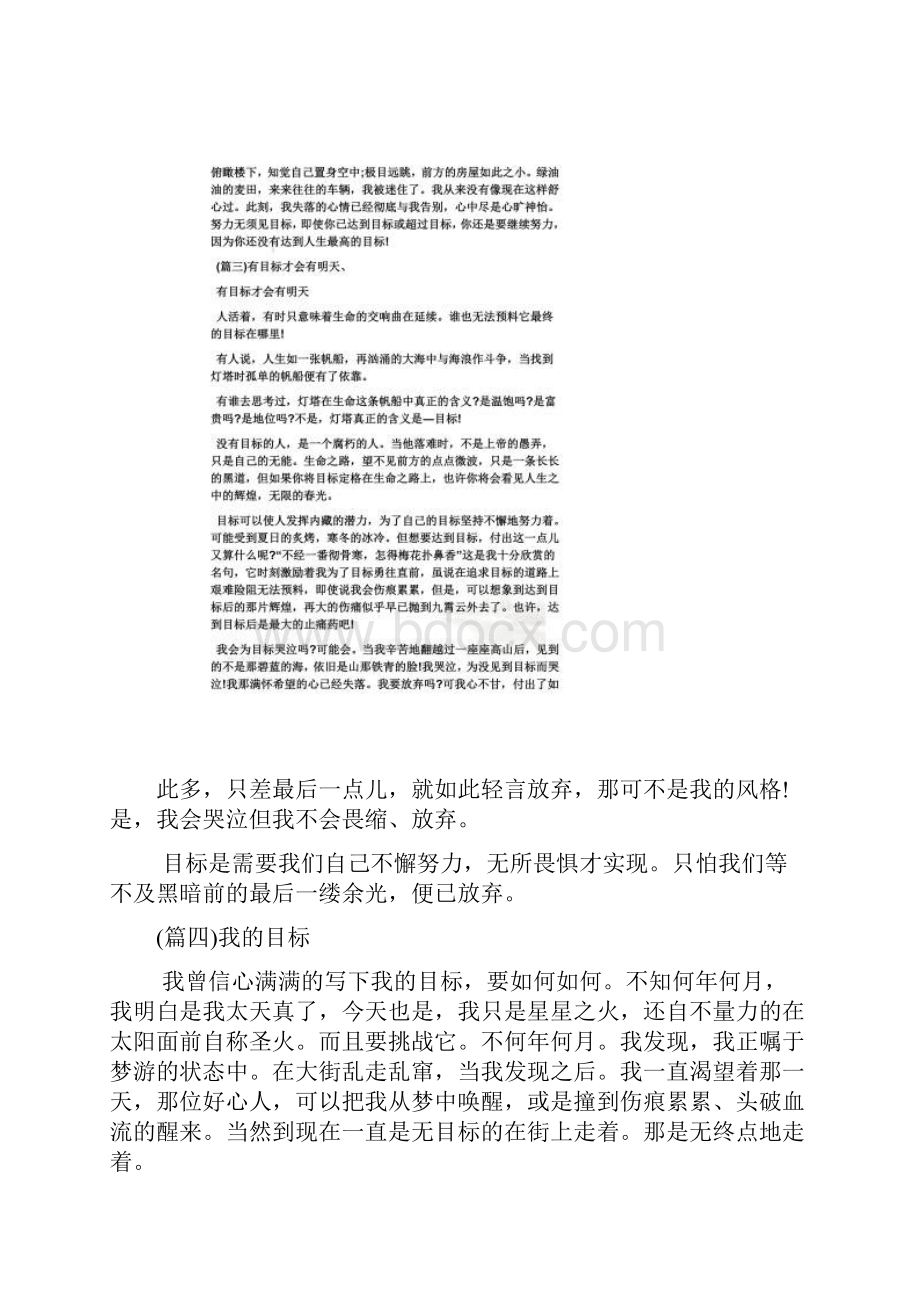 目标作文之目标的坚持作文.docx_第2页