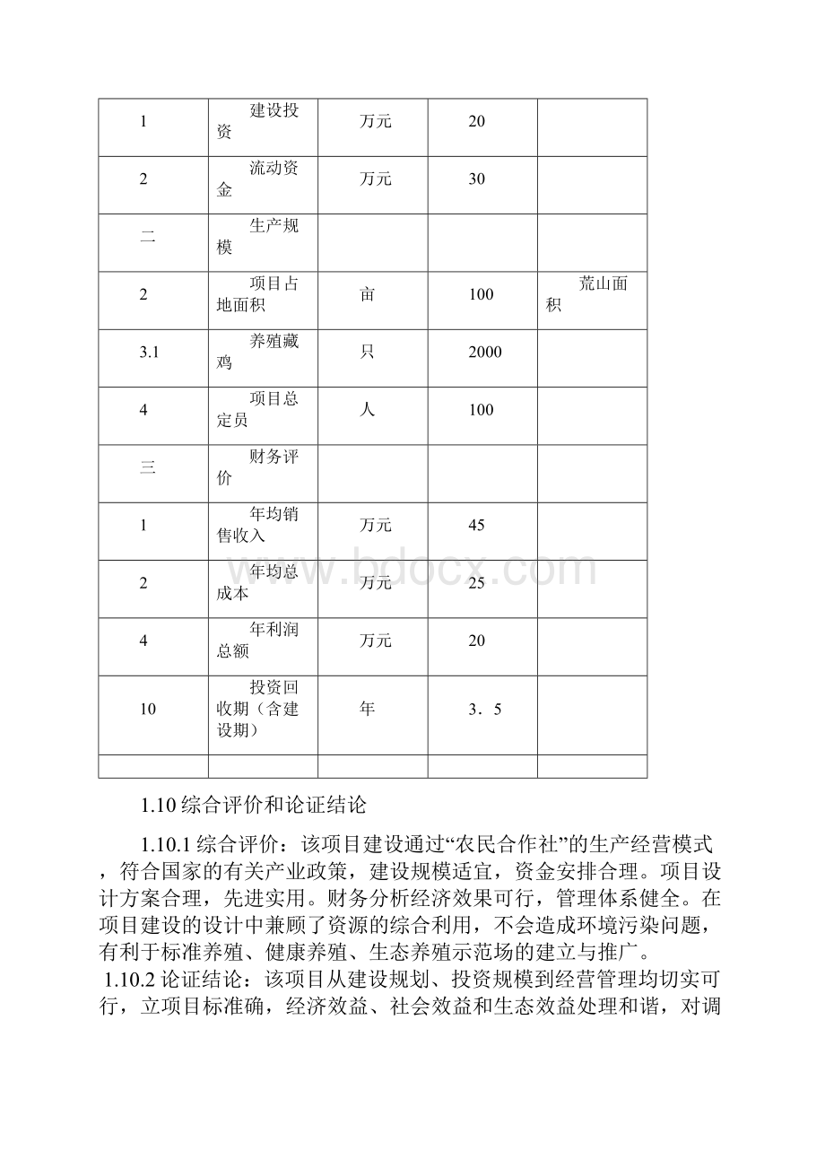 藏鸡生态养殖项目可行性研究报告1.docx_第3页