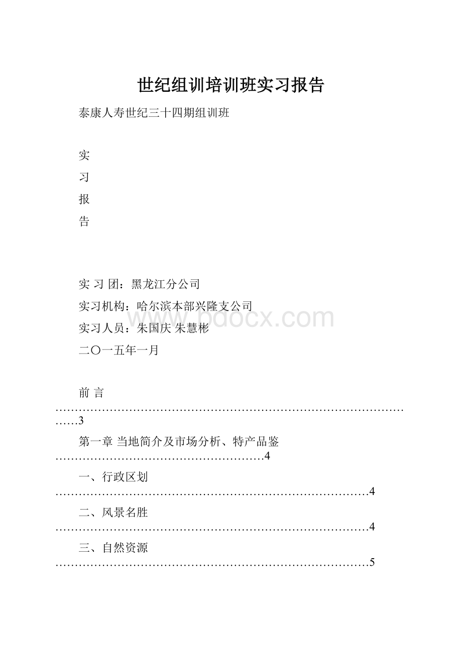 世纪组训培训班实习报告.docx_第1页