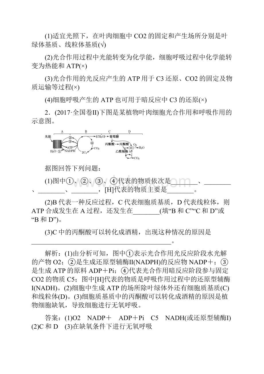 第3课时光合作用与细胞呼吸的关系.docx_第2页