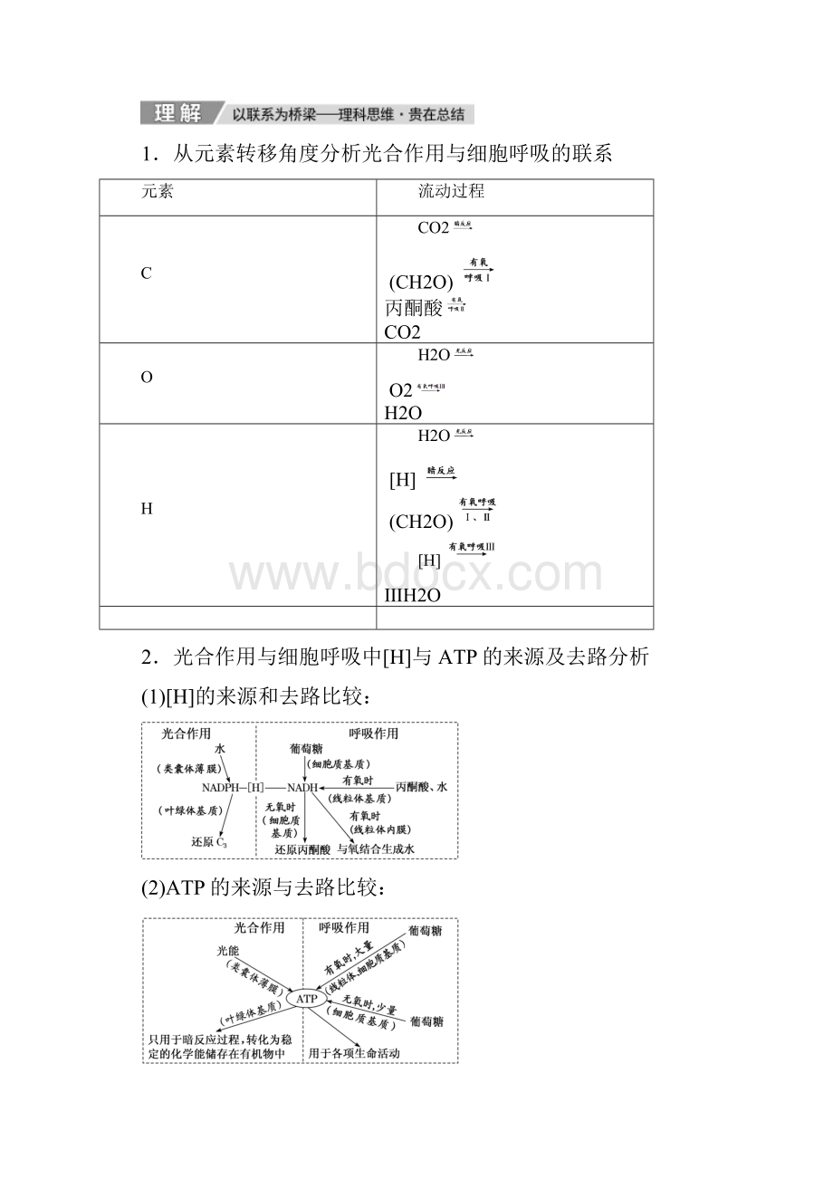 第3课时光合作用与细胞呼吸的关系.docx_第3页