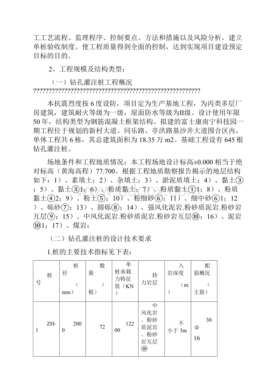 旋挖钻孔灌注桩监理实施细则.docx_第3页