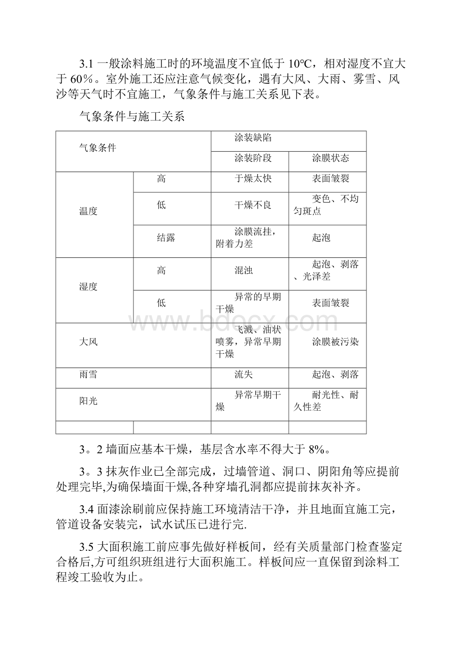 整理室内涂料施工方案.docx_第3页