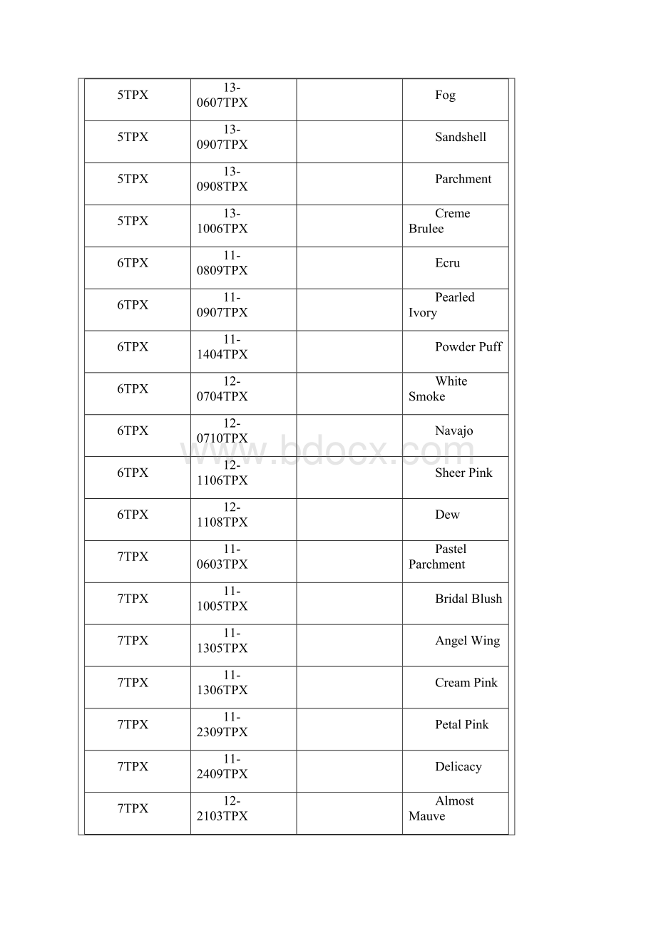 PANTONE潘通色卡TPXTCX色号颜色查询.docx_第3页