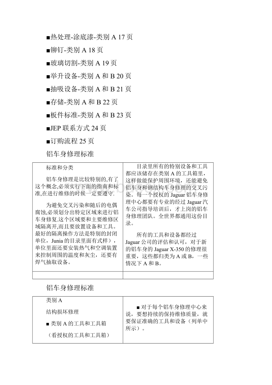 修复技术Jaguar铝车身修理工具和设备指南.docx_第3页