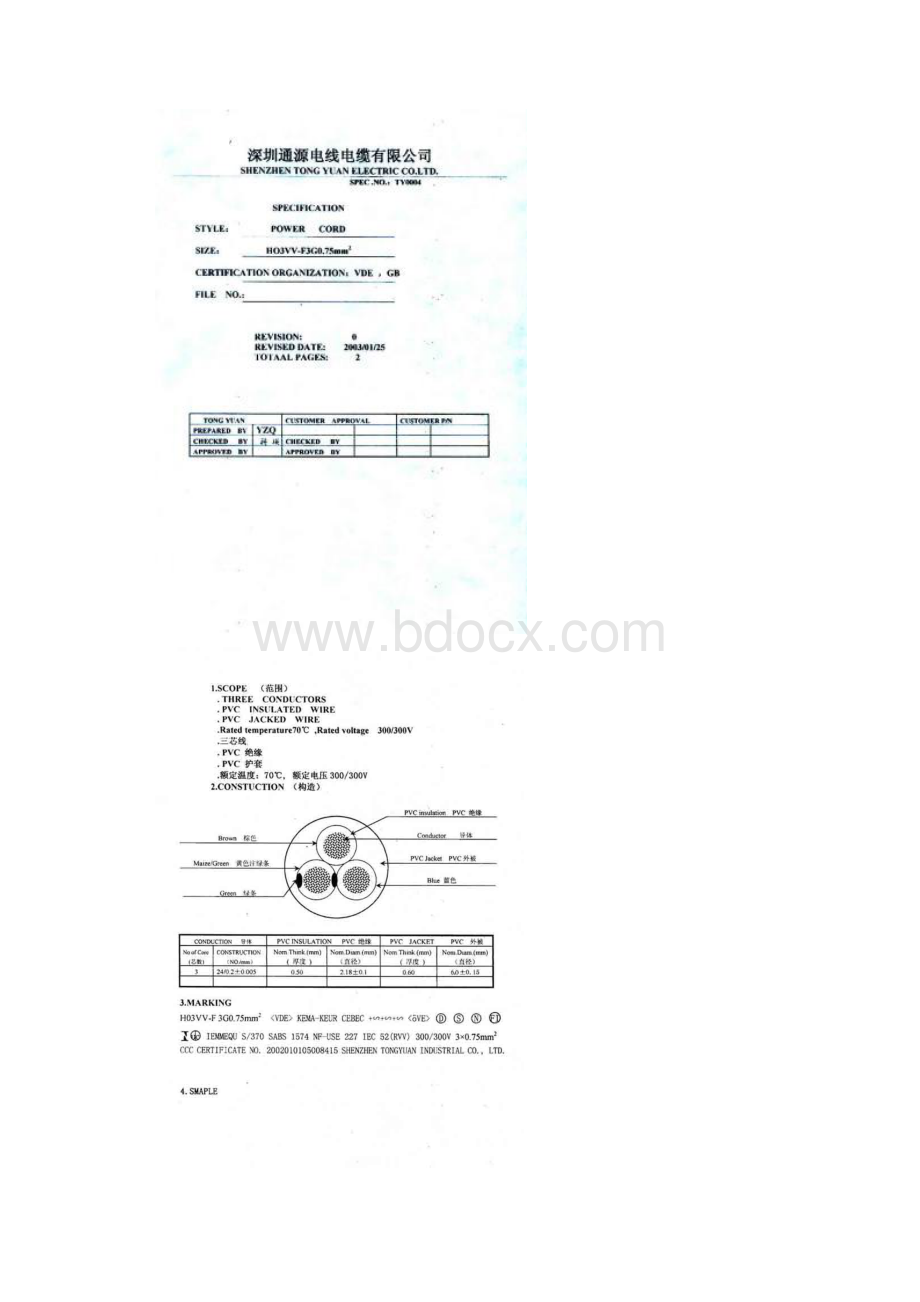 雅利达一拖二电源线规格书V11方正科技.docx_第3页