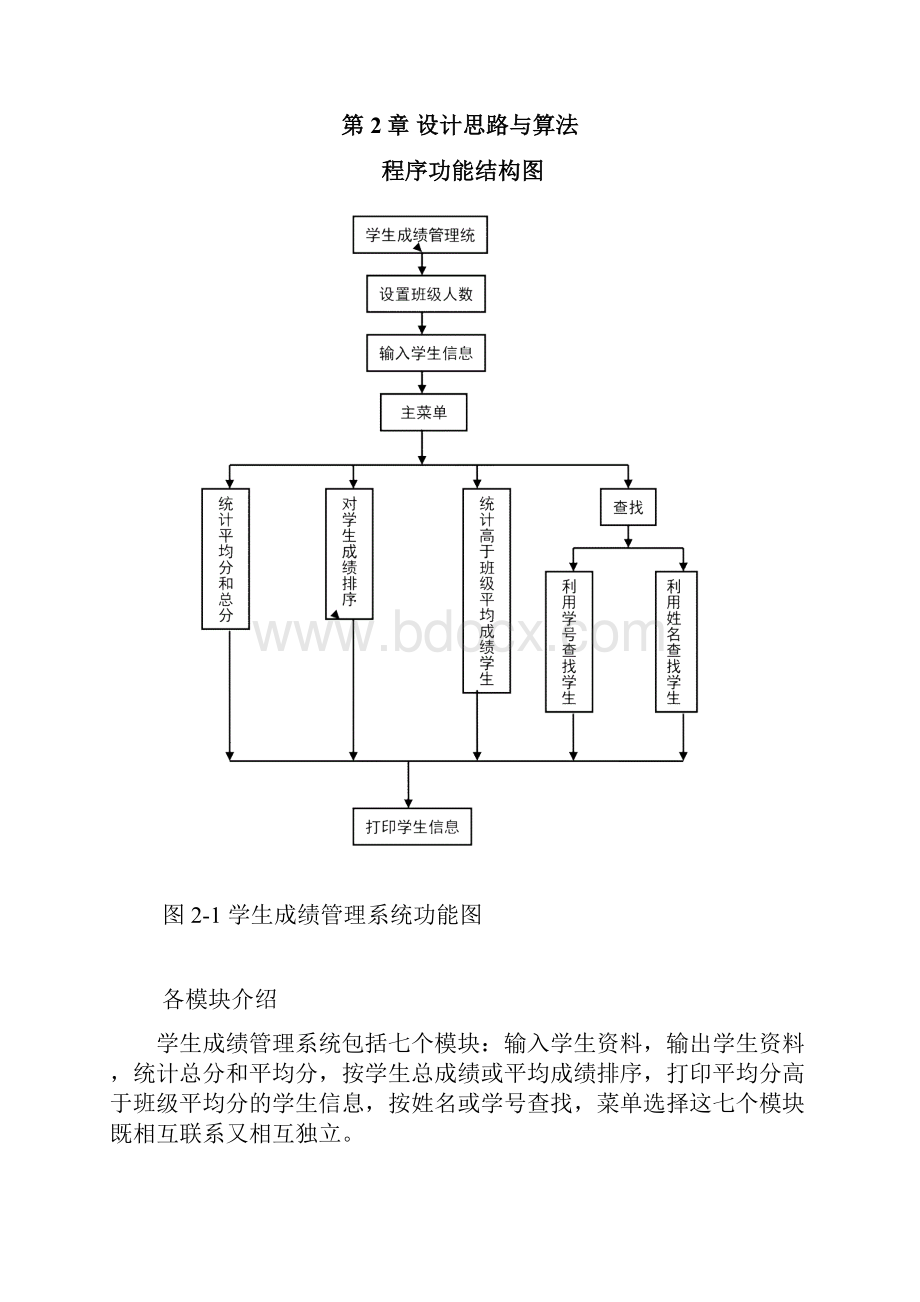 C++程序设计学生成绩管理系统.docx_第2页