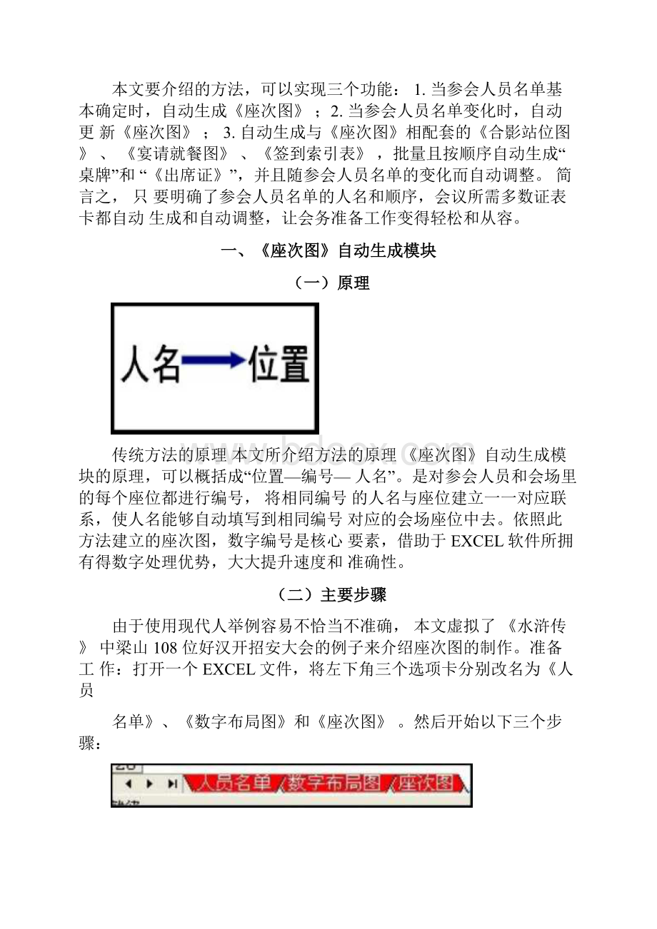 巧用EXCEL制作会议座位表.docx_第2页