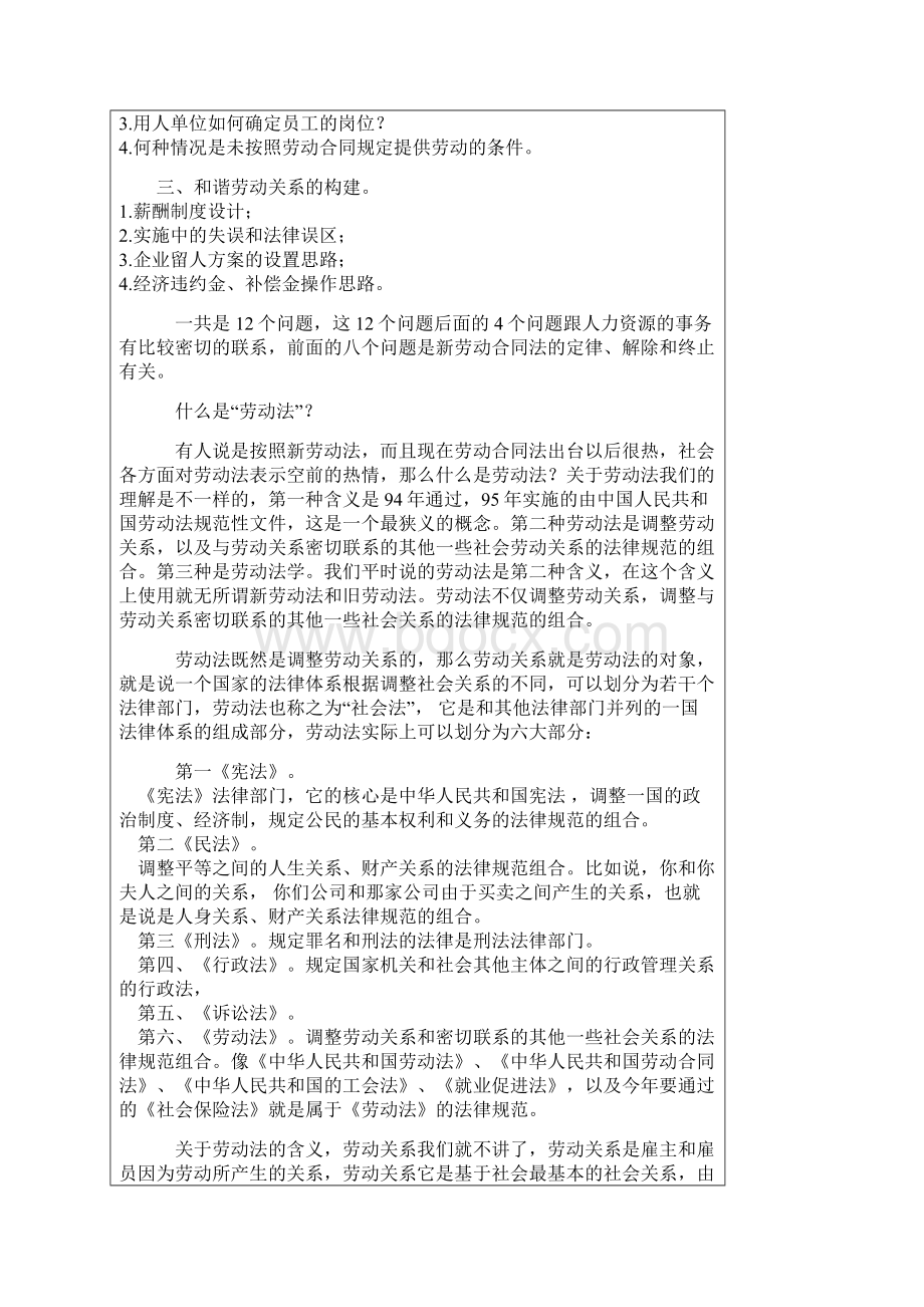 新劳动合同法对人力资源管理的影响与和谐劳动关系王守志.docx_第2页