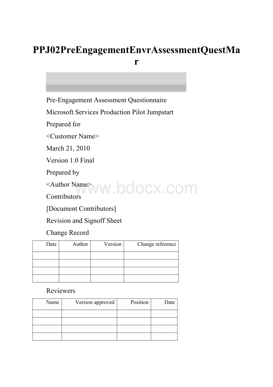 PPJ02PreEngagementEnvrAssessmentQuestMar.docx