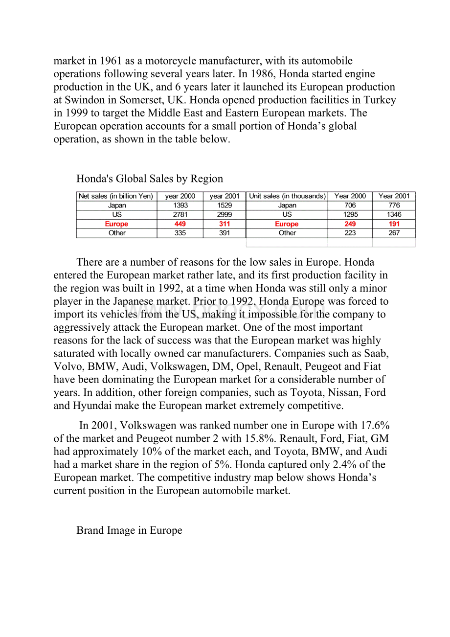 HONDA IN EUROPE.docx_第3页