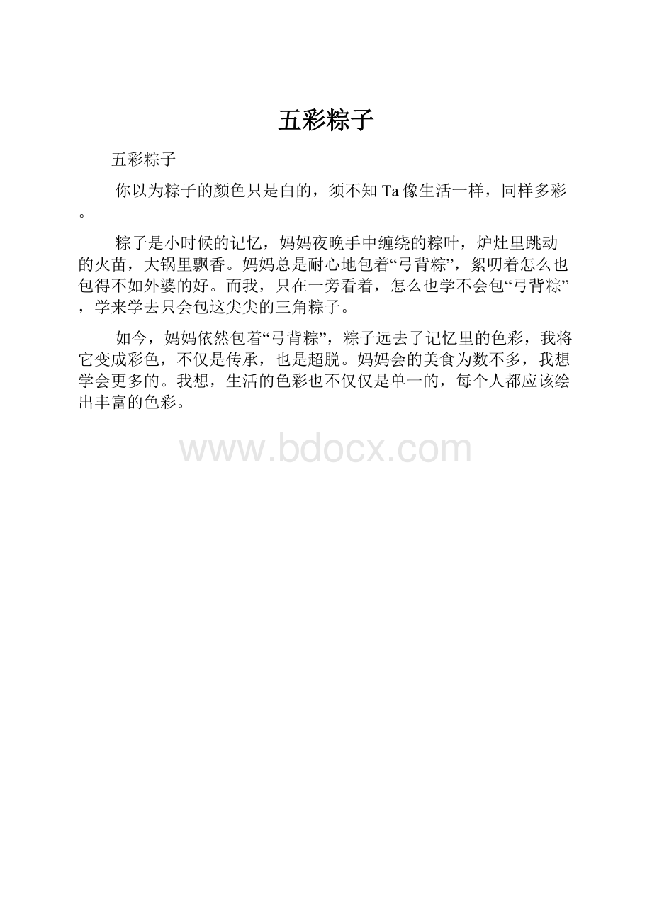 五彩粽子.docx