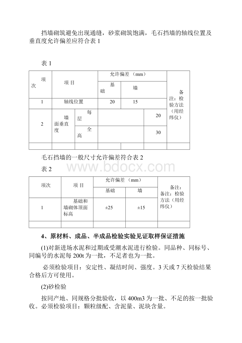 合肥毛石挡土墙施工方案.docx_第3页