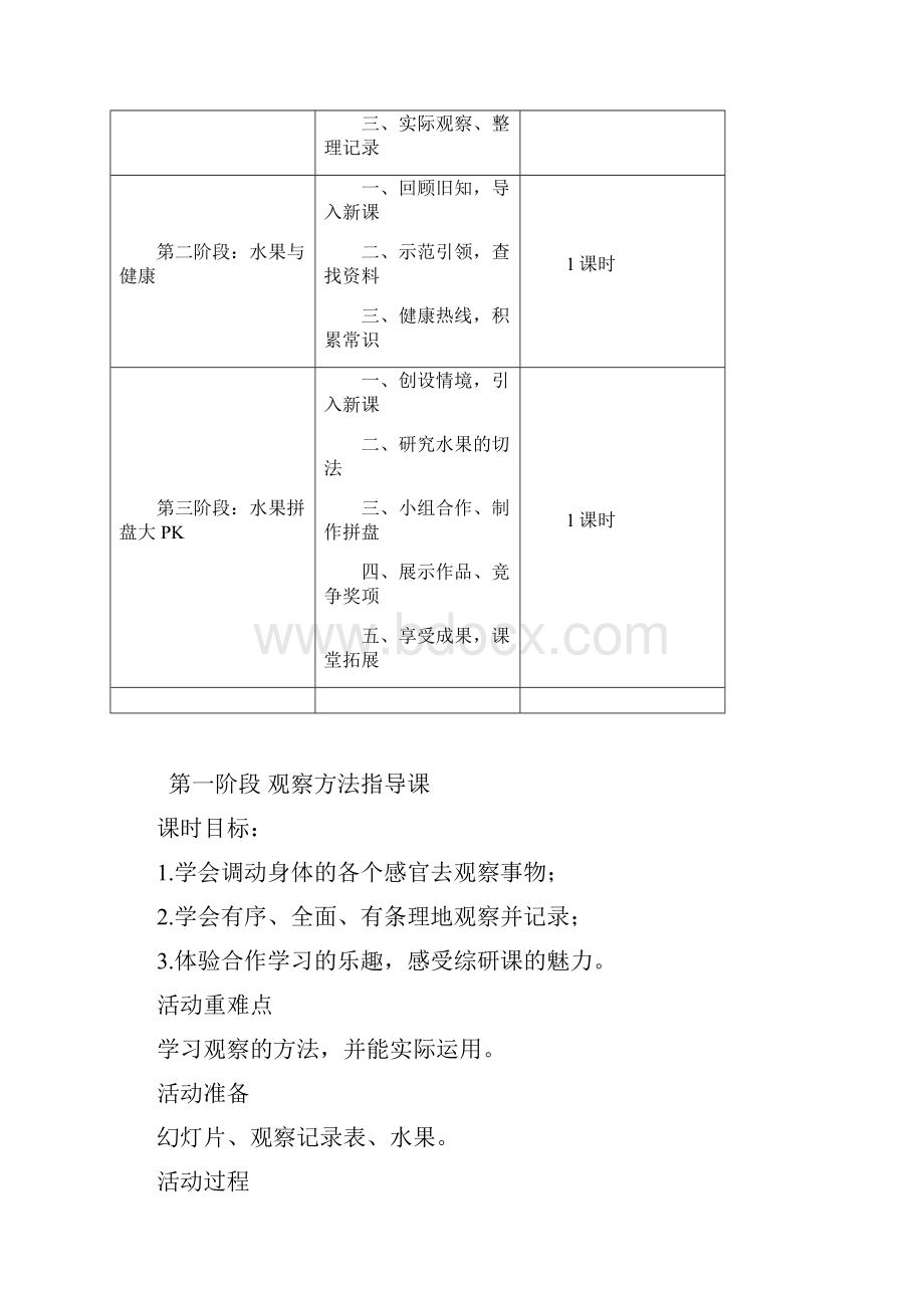 教案三年级走进水果王国.docx_第2页