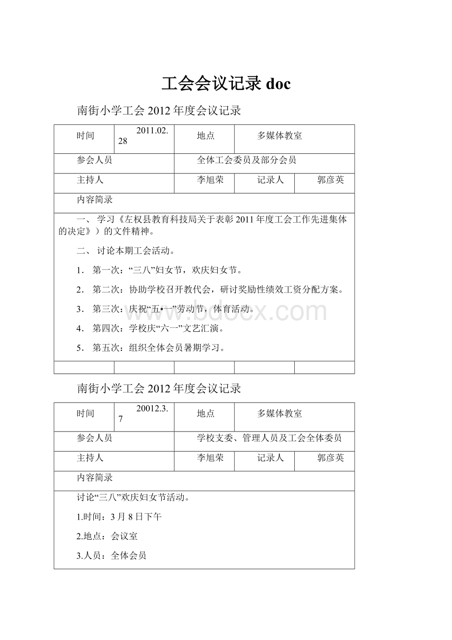 工会会议记录doc.docx_第1页