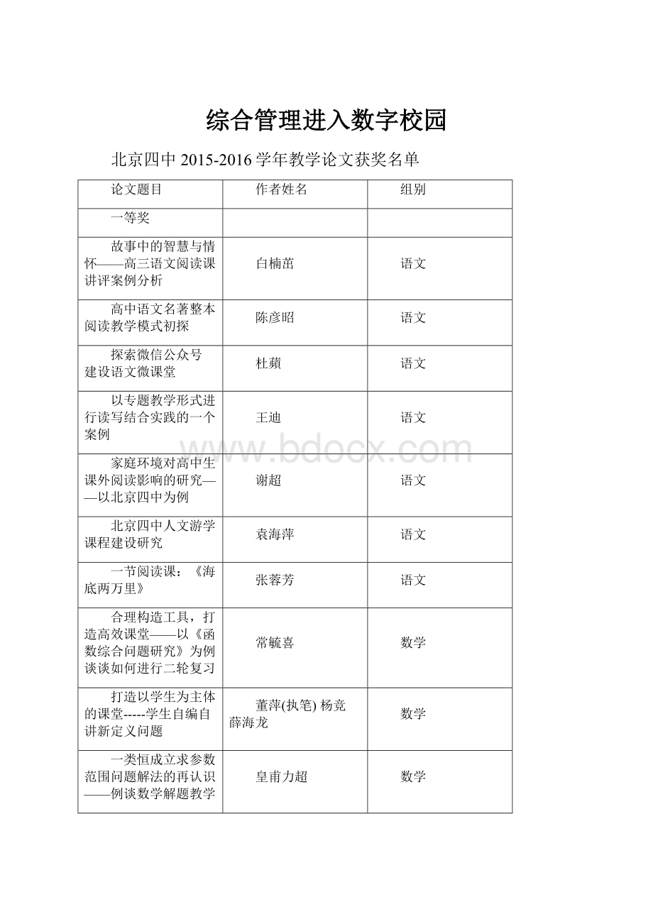 综合管理进入数字校园.docx