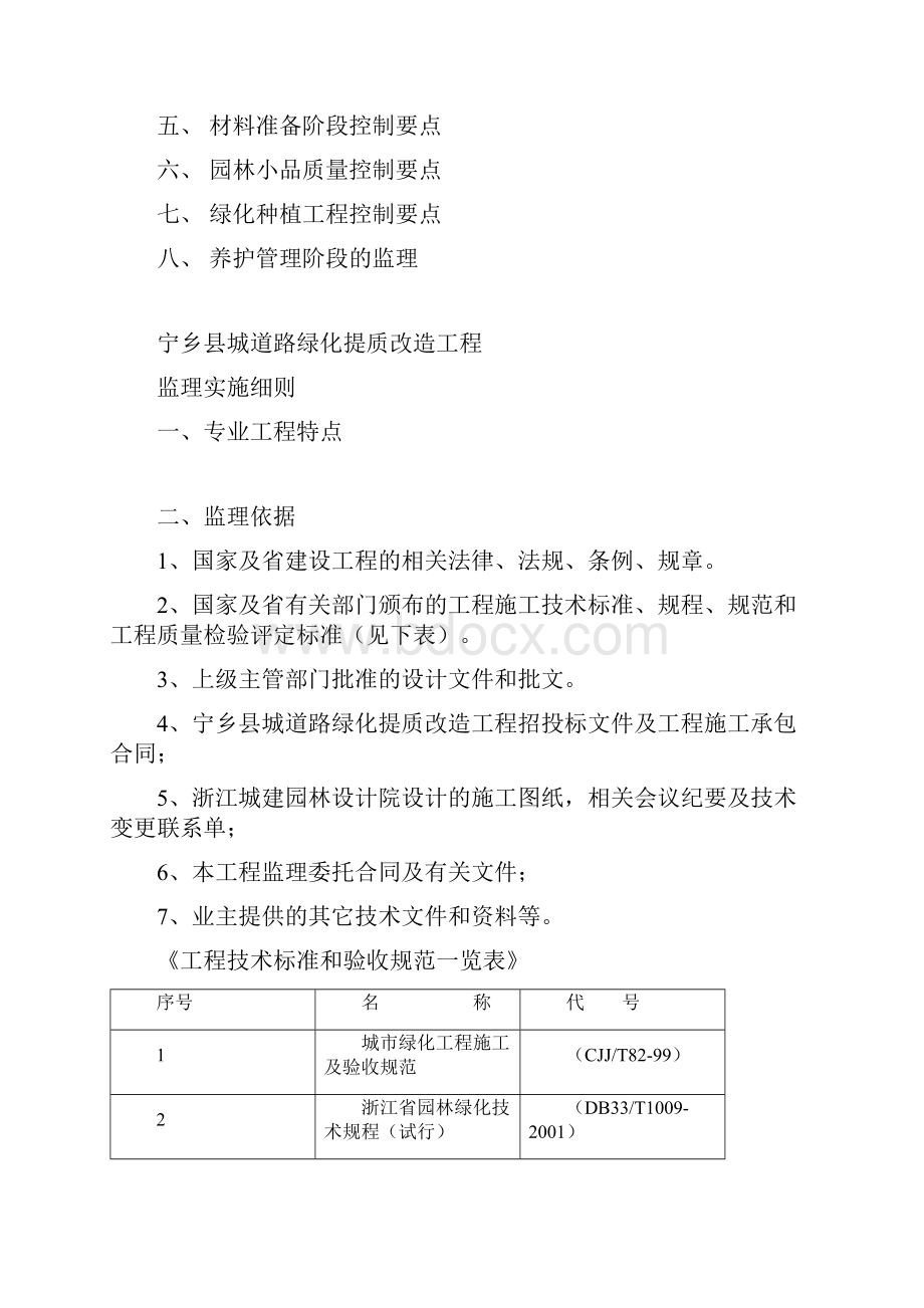 宁乡县城道路绿化提质改造工程监理细则.docx_第2页