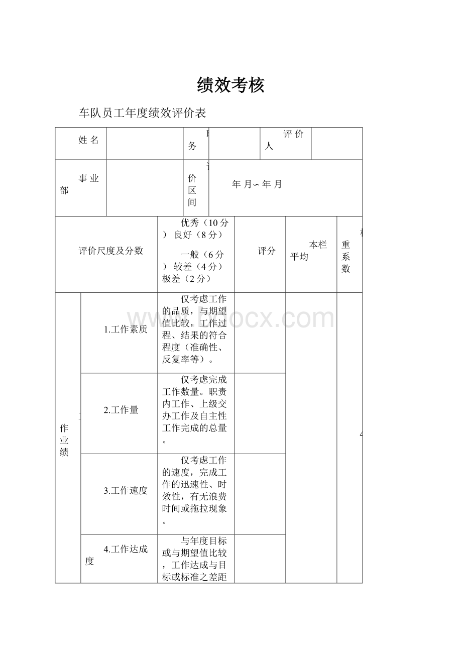 绩效考核.docx