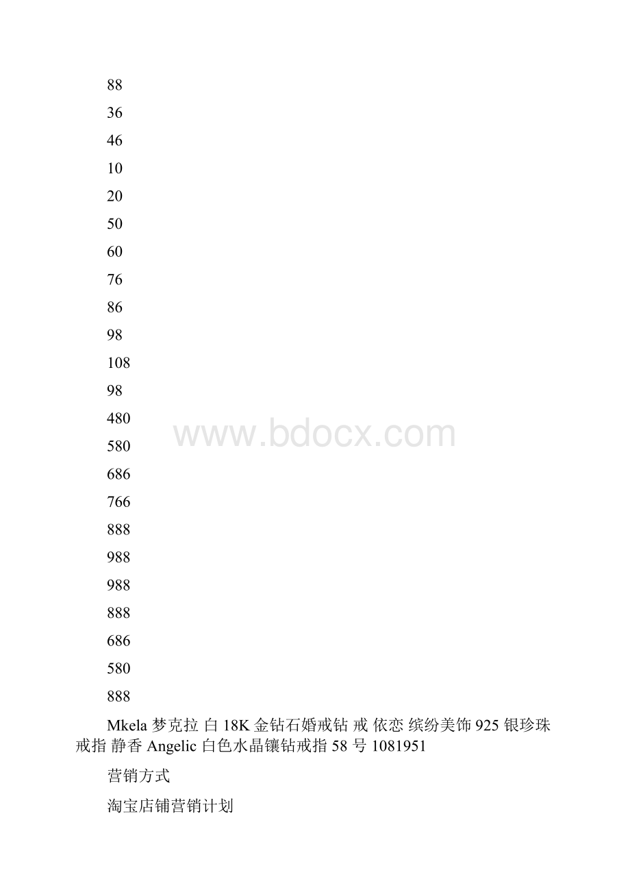 SpRing品牌戒指营销方案.docx_第3页