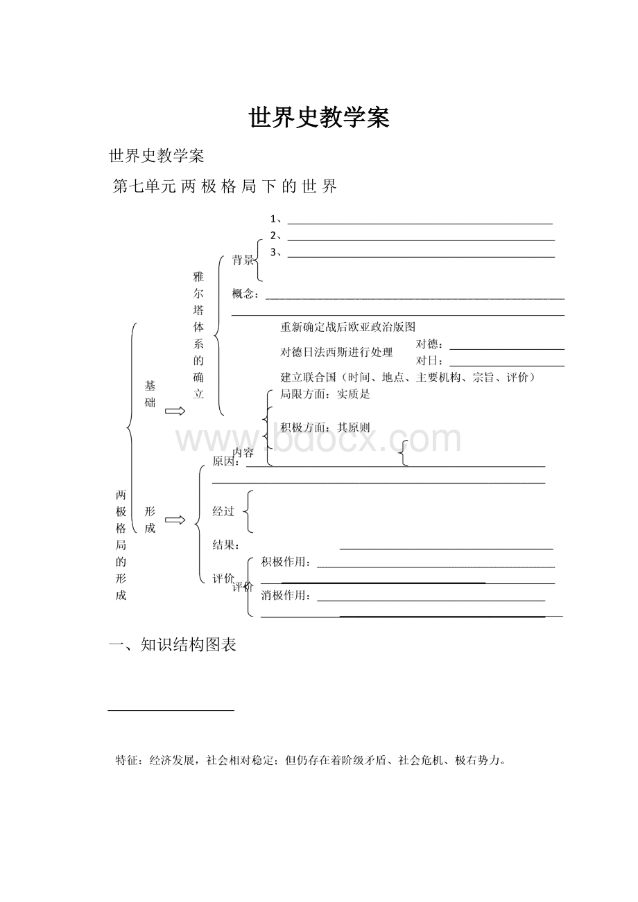 世界史教学案.docx