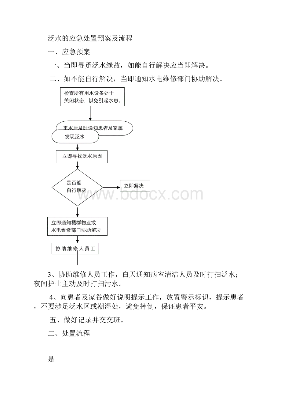 护理工作中意外事件处置预案及流程.docx_第3页