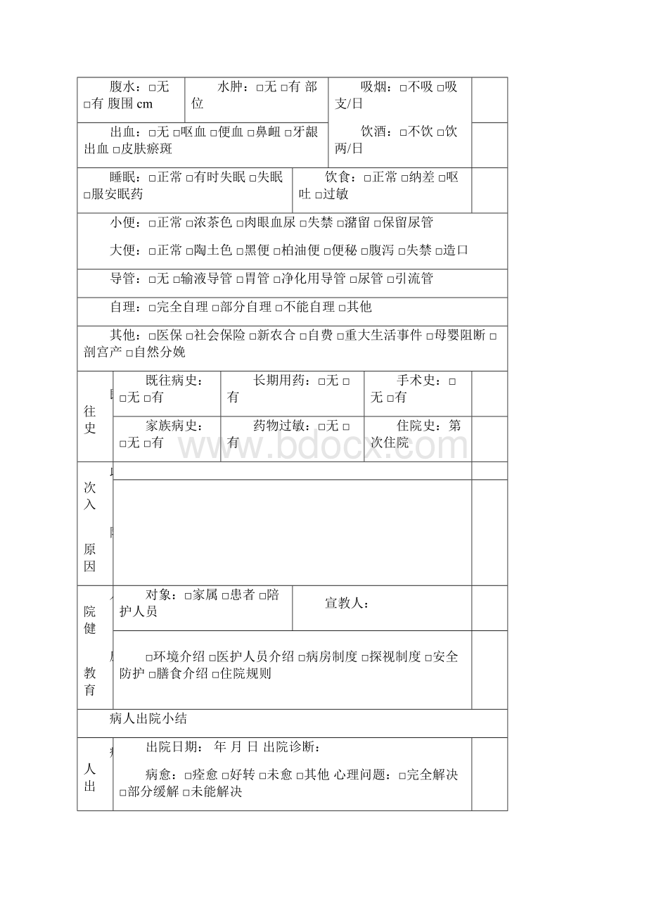 15普济仁华护理记录表.docx_第2页