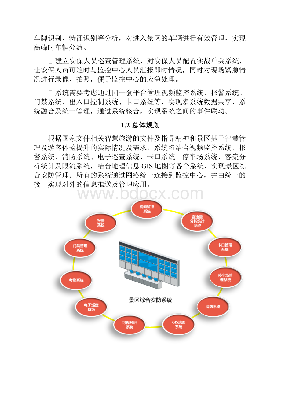 智慧景区综合安防管理系统总体设计方案.docx_第2页