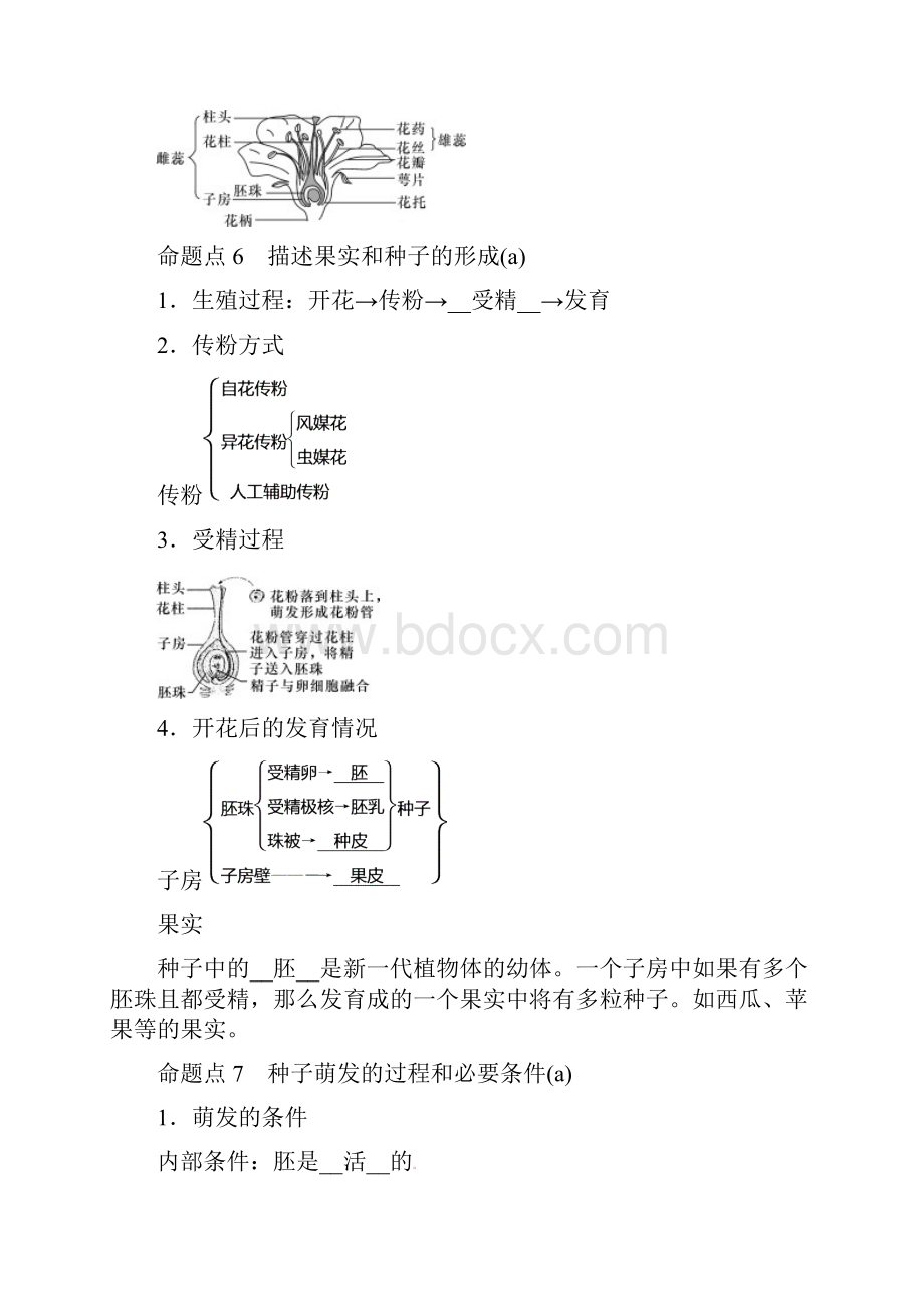 浙江省届中考科学复习第1部分生命科学第9课时生物的生殖和发育精讲试题1102277.docx_第3页