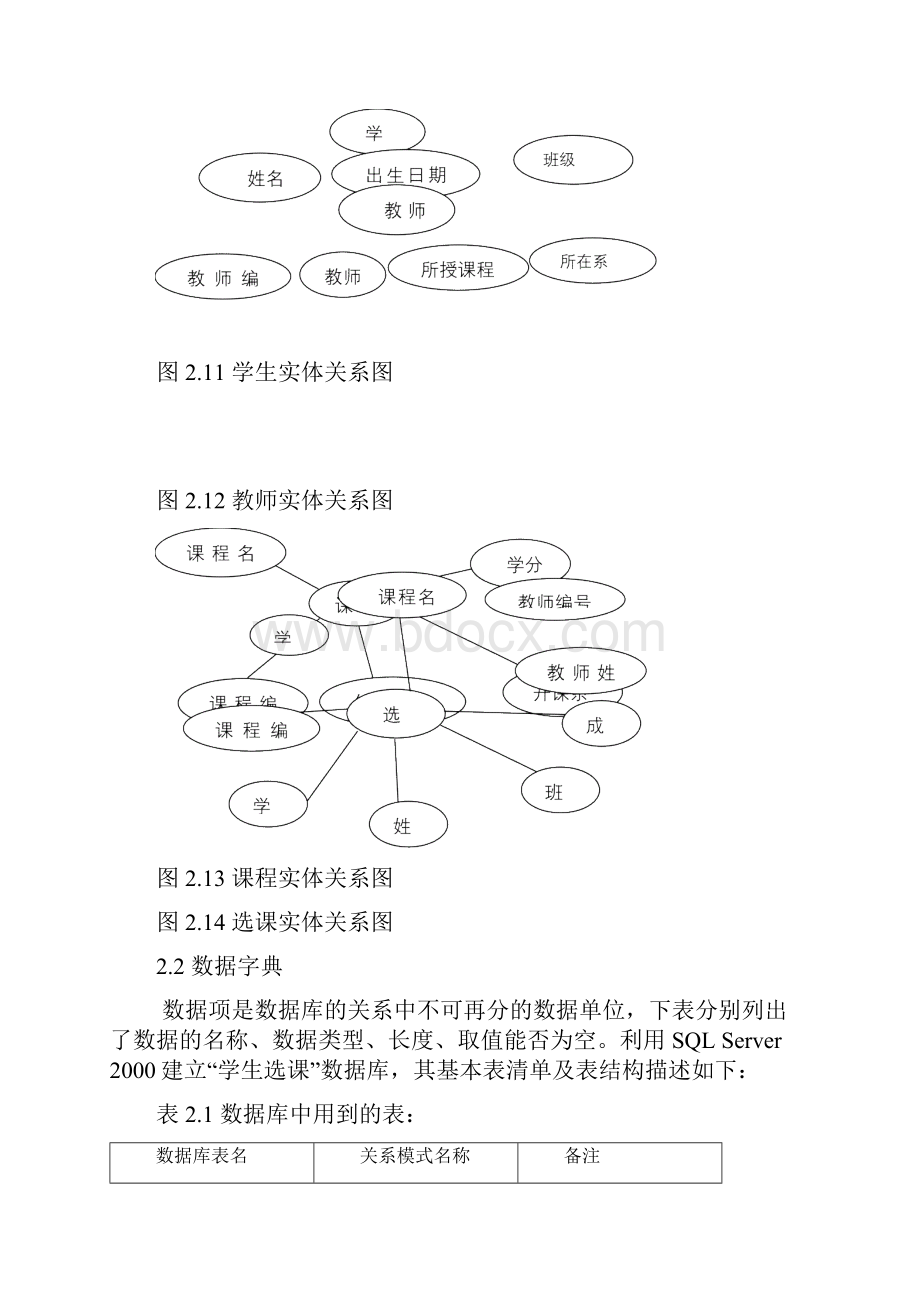 学生选课系统设计visualstudiosqlsever.docx_第3页