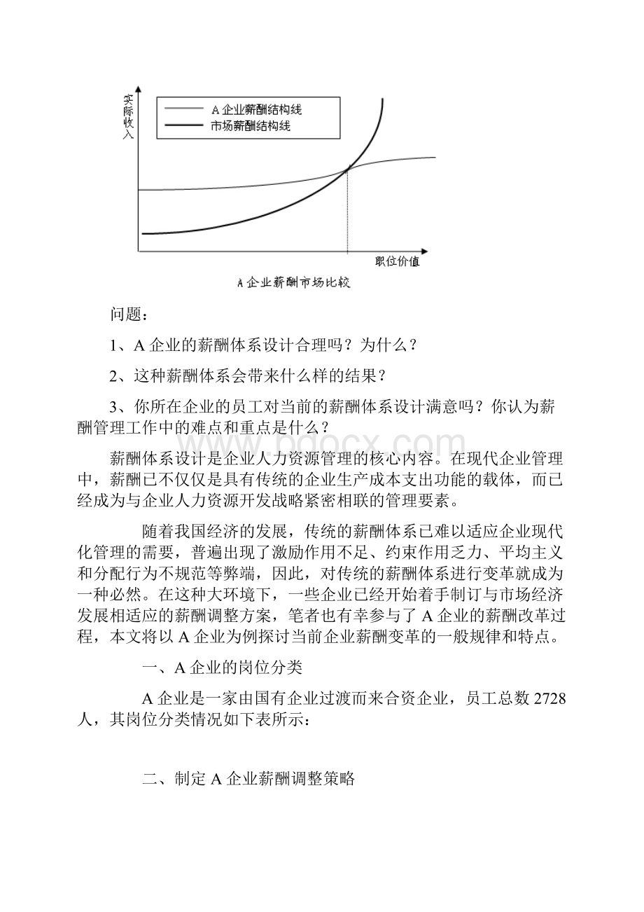 A企业的薪酬体系设计.docx_第2页