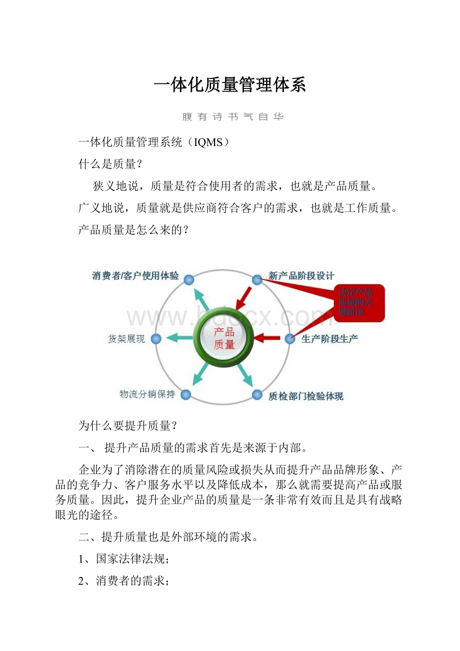 一体化质量管理体系.docx