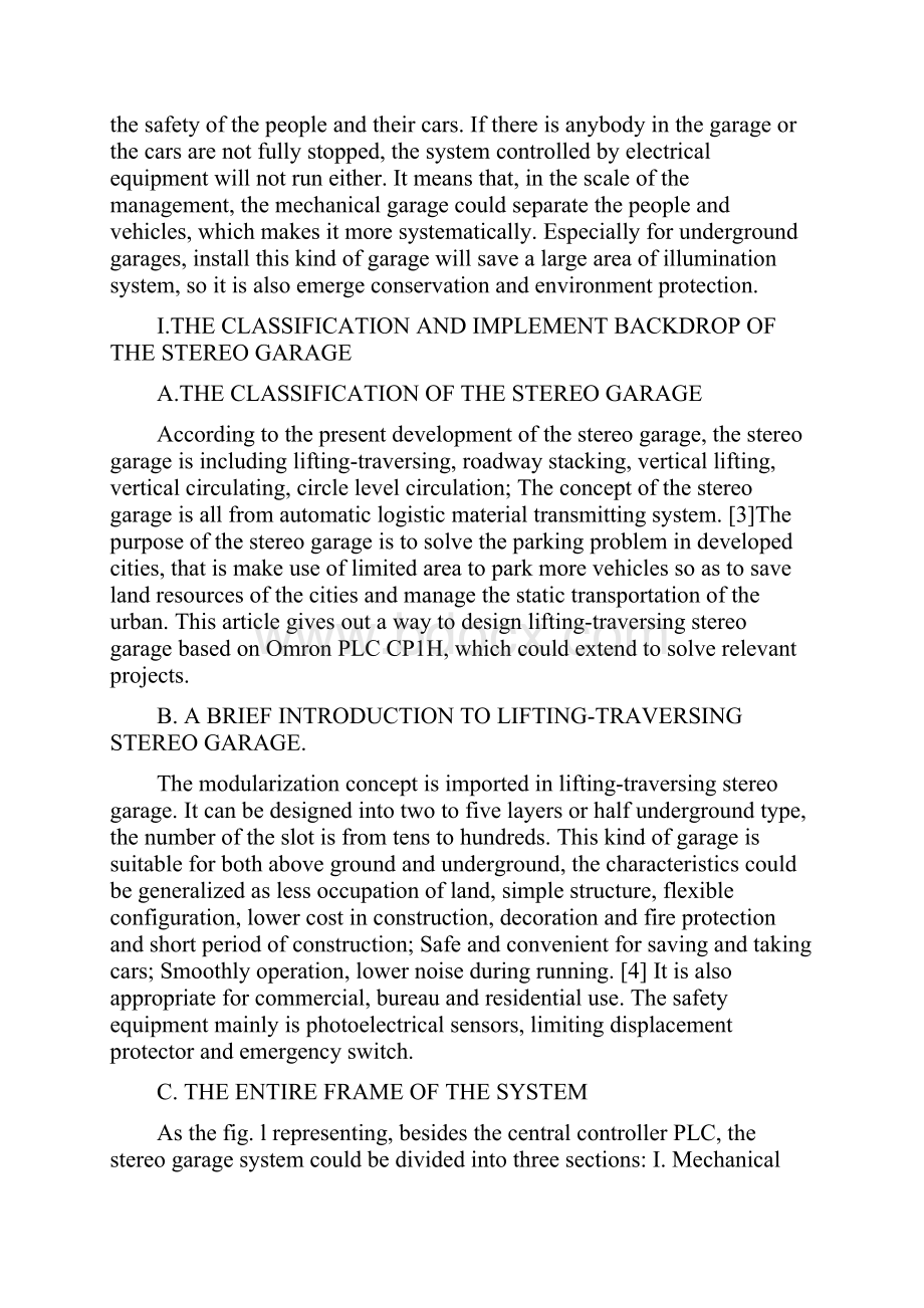 基于欧姆龙可编程序控制器的6层立体车库设计外文文献翻译中英文翻译外文翻译.docx_第2页