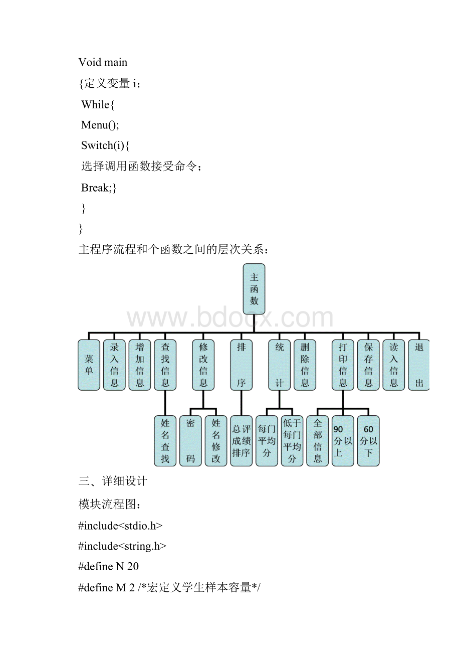 C程序设计之学生信息管理报告.docx_第3页