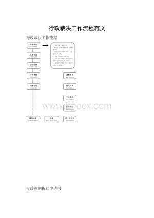 行政裁决工作流程范文.docx