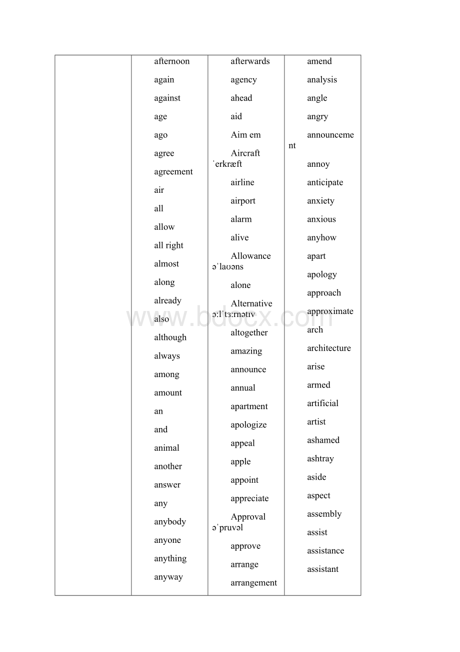 3000个英语高频词1.docx_第2页