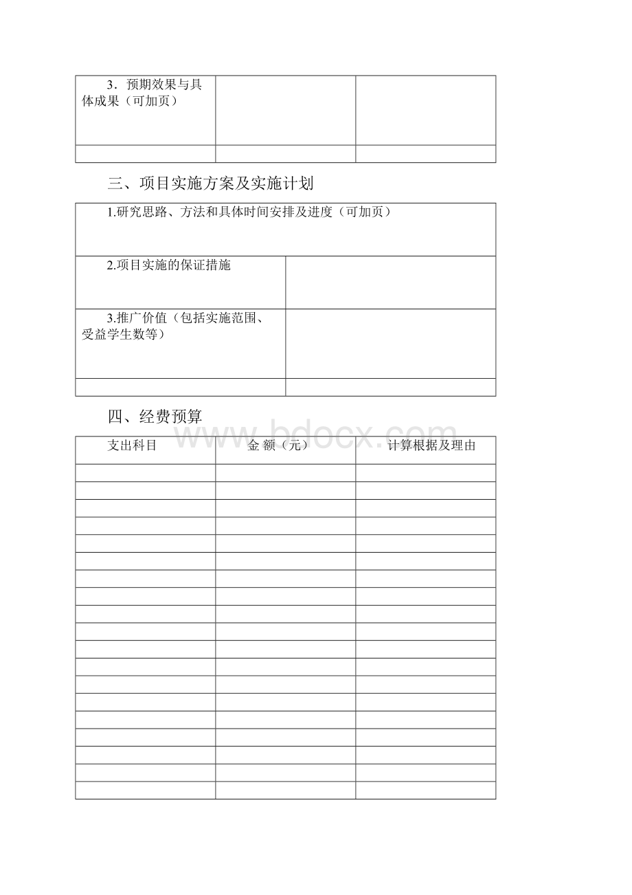 桂林市中等职业教育教学改革项目立项申报书.docx_第3页