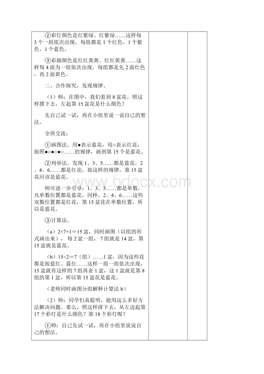 五上找规律解决问题的策略小数乘除法教案.docx_第2页