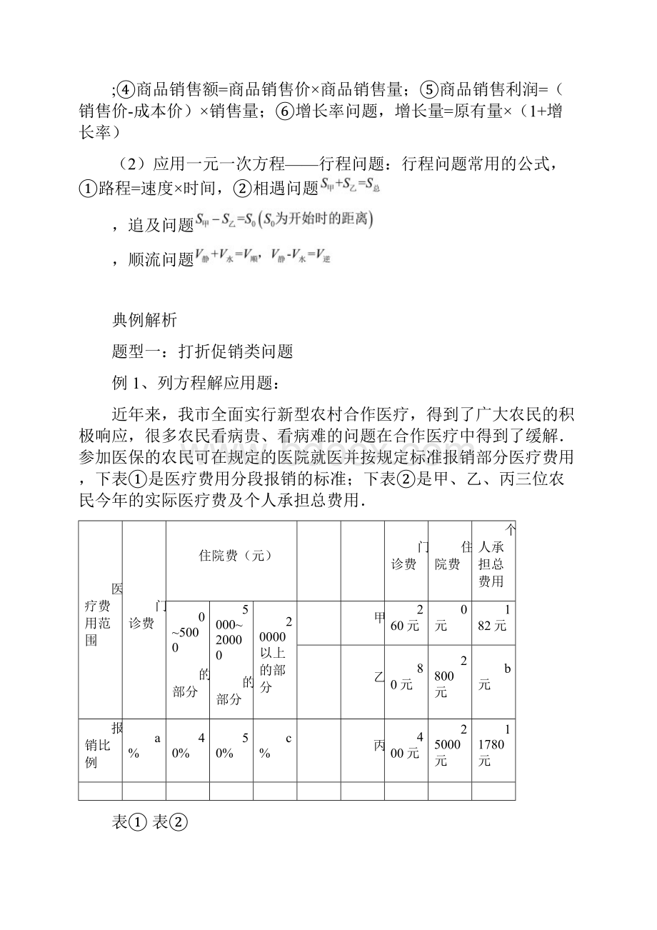 一元一次方程压轴题训练学生版.docx_第2页