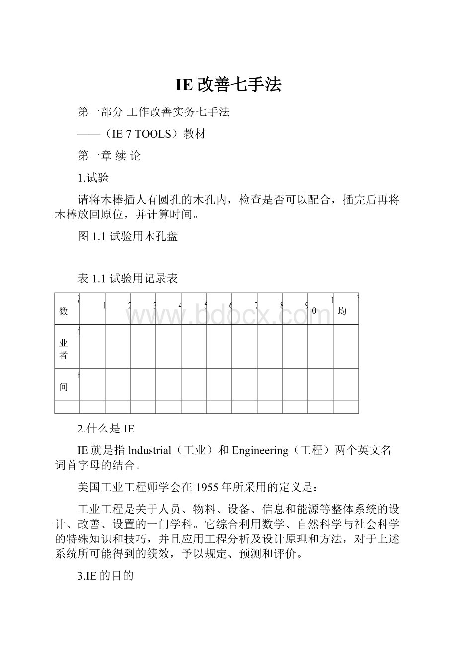 IE改善七手法.docx