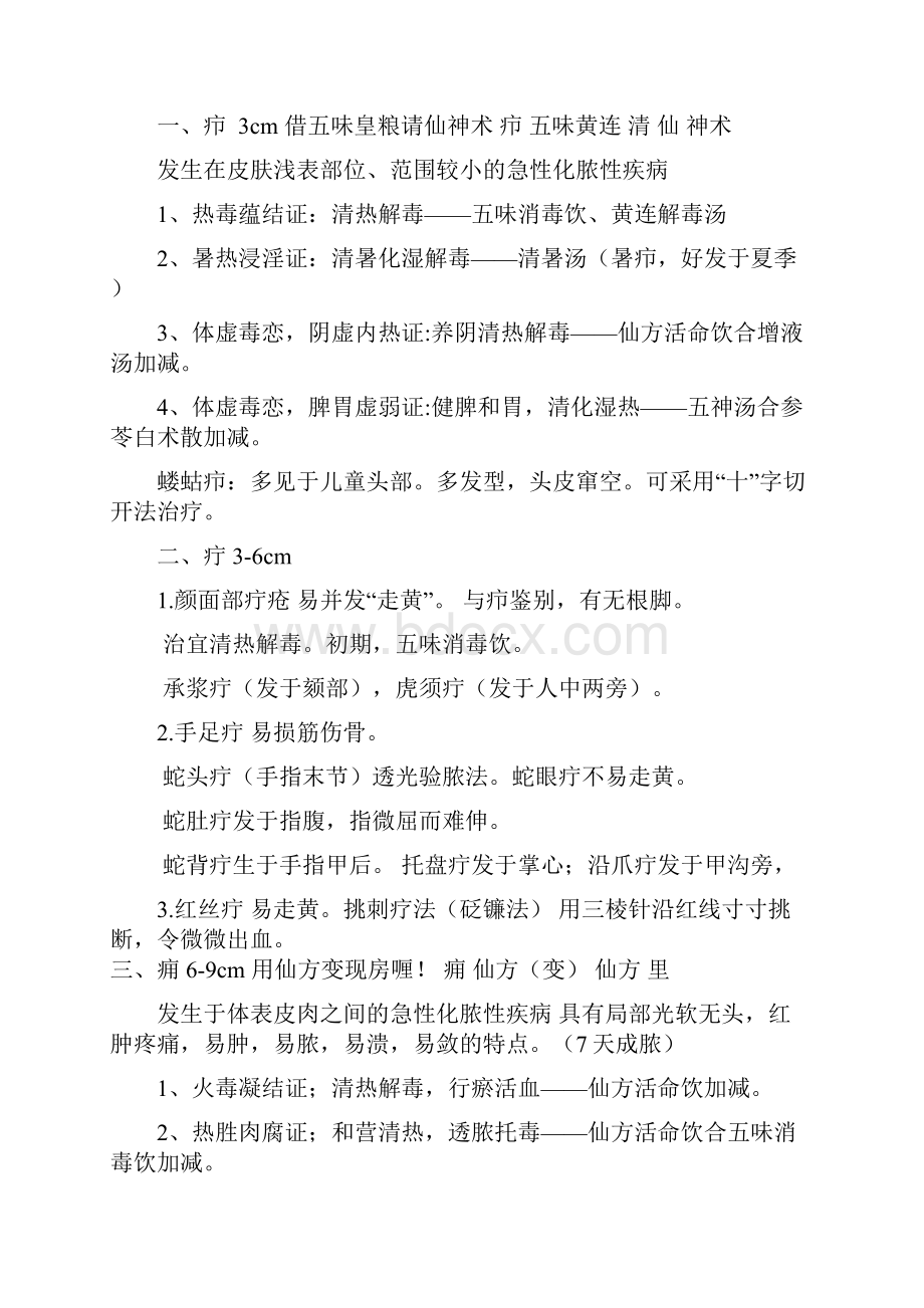 中医执业外科笔记 文.docx_第2页